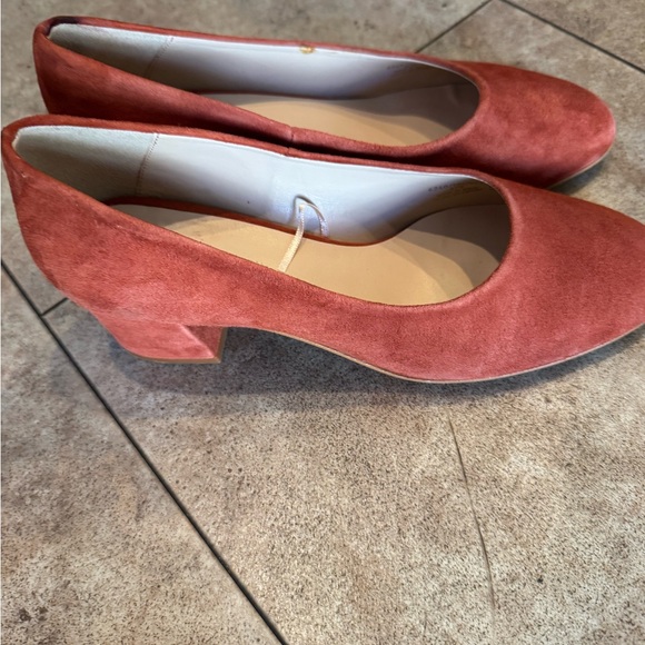 Zara rust block shoes - Picture 3 of 5
